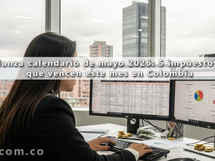 DIAN lanza calendario de mayo 2026 5 impuestos clave que vencen este mes en Colombia